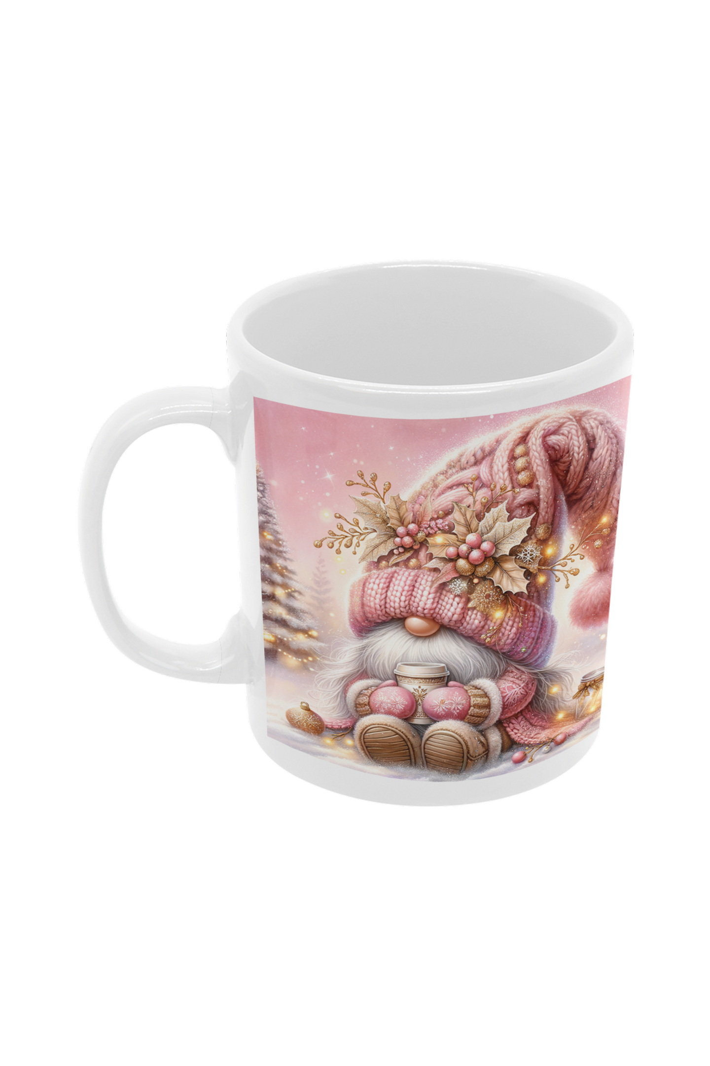 310060 Christmas Gnome Leni printed mug 11oz WH 1_resize